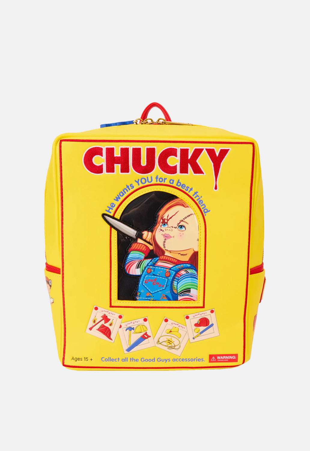 Child's Play Chucky Box Mini Backpack