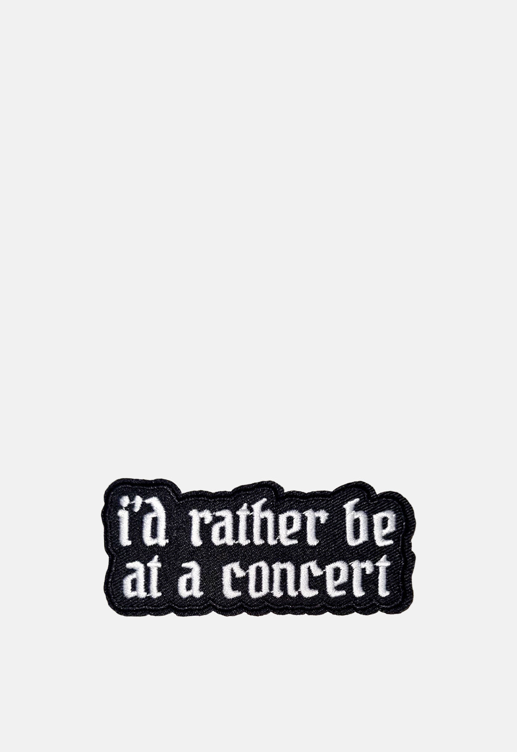 Rather Be At A Concert Patch