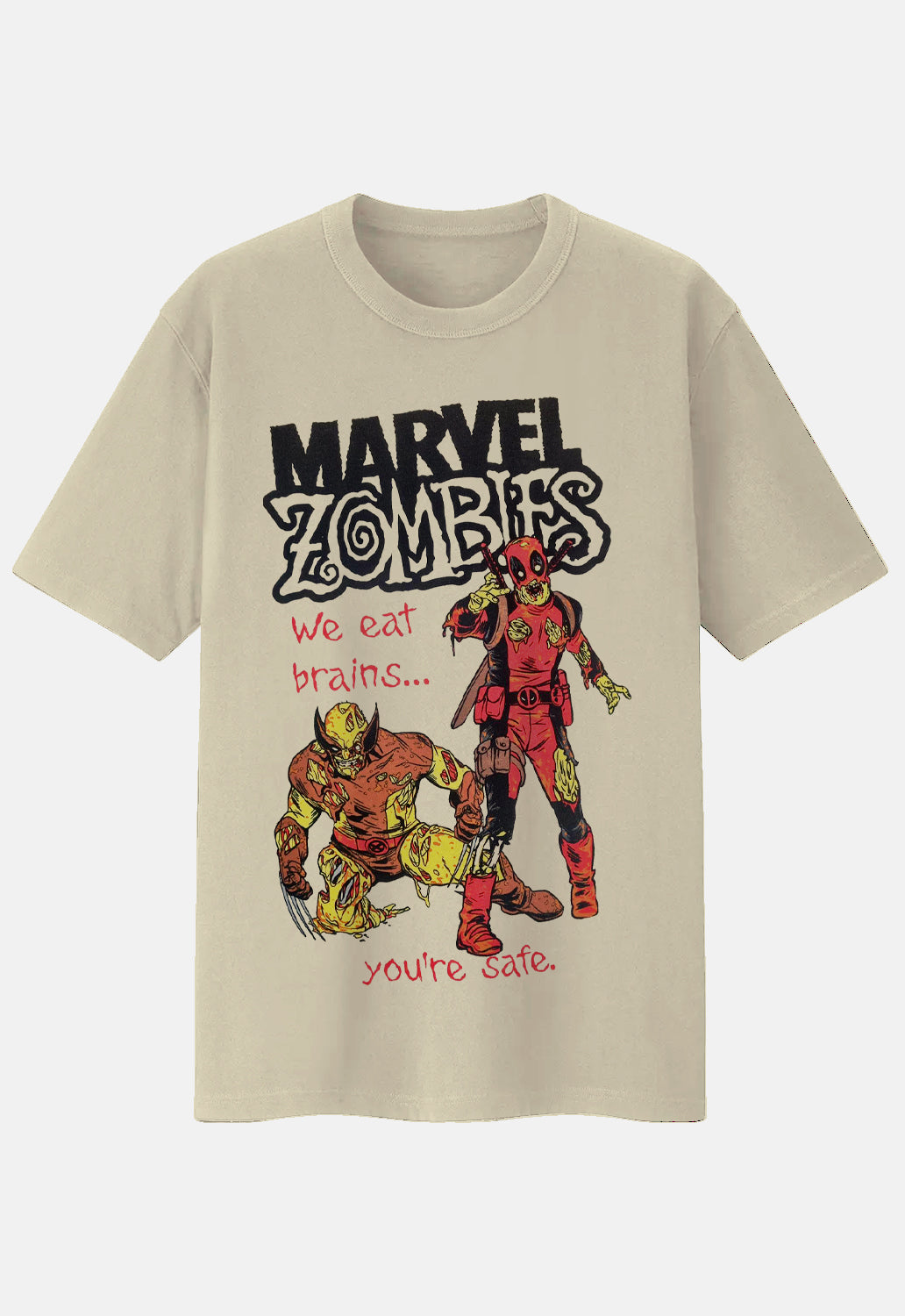 Deadpool & Wolverine Zombies T-Shirt