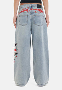 Death Before Dishonour Relaxed Jeans