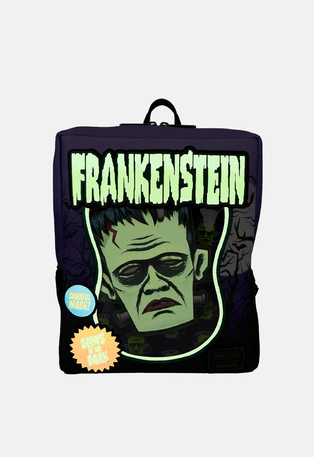 Universal Monsters Frankenstein Neon Mask Mini Backpack