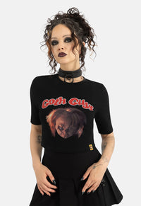 Goth Guys Cropped T-Shirt