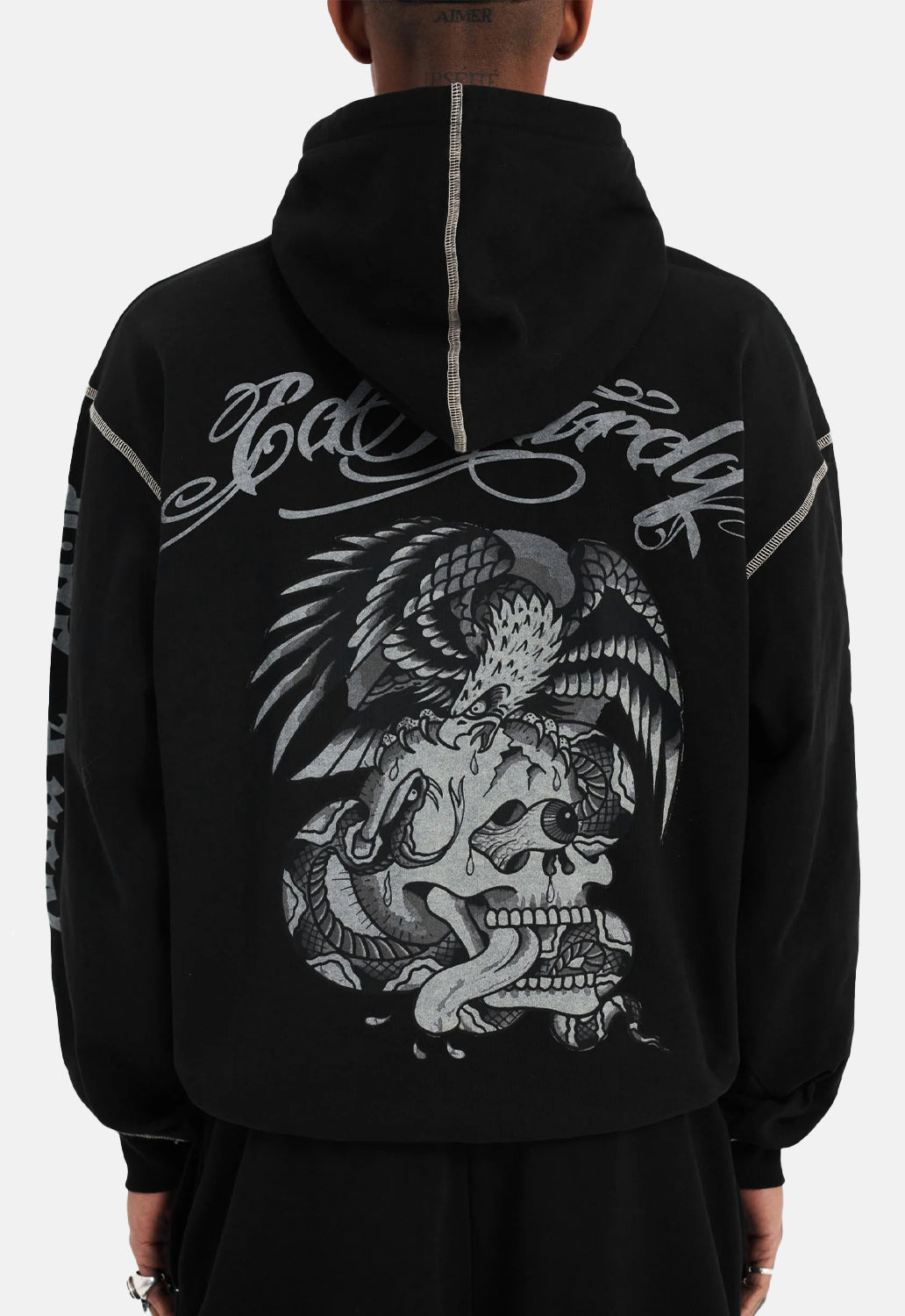 Gothic Skull Fight Hoodie