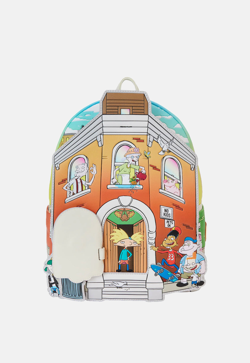 NEW With TAG ICarly Nickelodeon Large Backpack – 12x16 Canvas, Multicolor, 2011