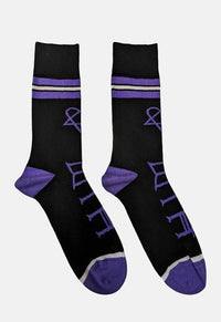 Heartagram & Logo Socks