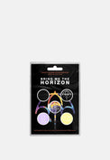 Bring Me The Horizon "That's The Spirit" Button Badge Set Band Merch. Pack of 5 pin badges presented on a printed card back.