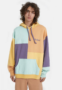 Mens Colour Panel Hoodie