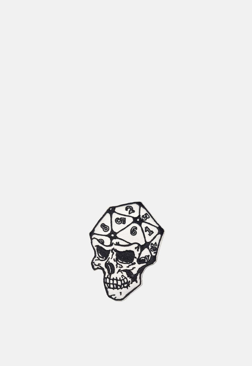 D20 Skull Patch – DMG SCY