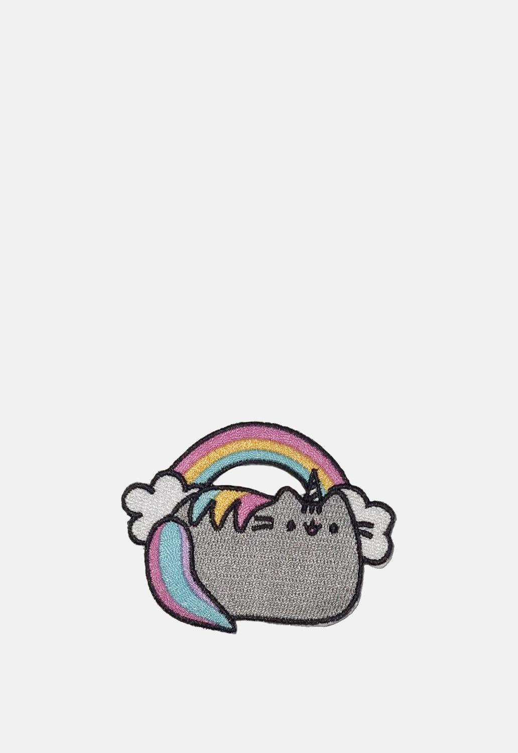 Pusheen Kitty Rainbow Cloud Patch