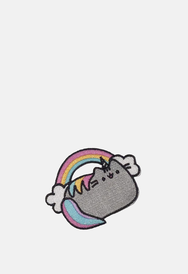 Pusheen Kitty Rainbow Cloud Patch