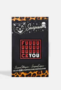 F*** You Enamel Pin