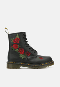 1460 Vonda Floral Rose Leather Lace Up Boots