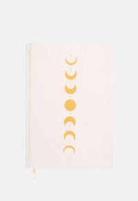 Moon Phase Velvet A5 Notebook