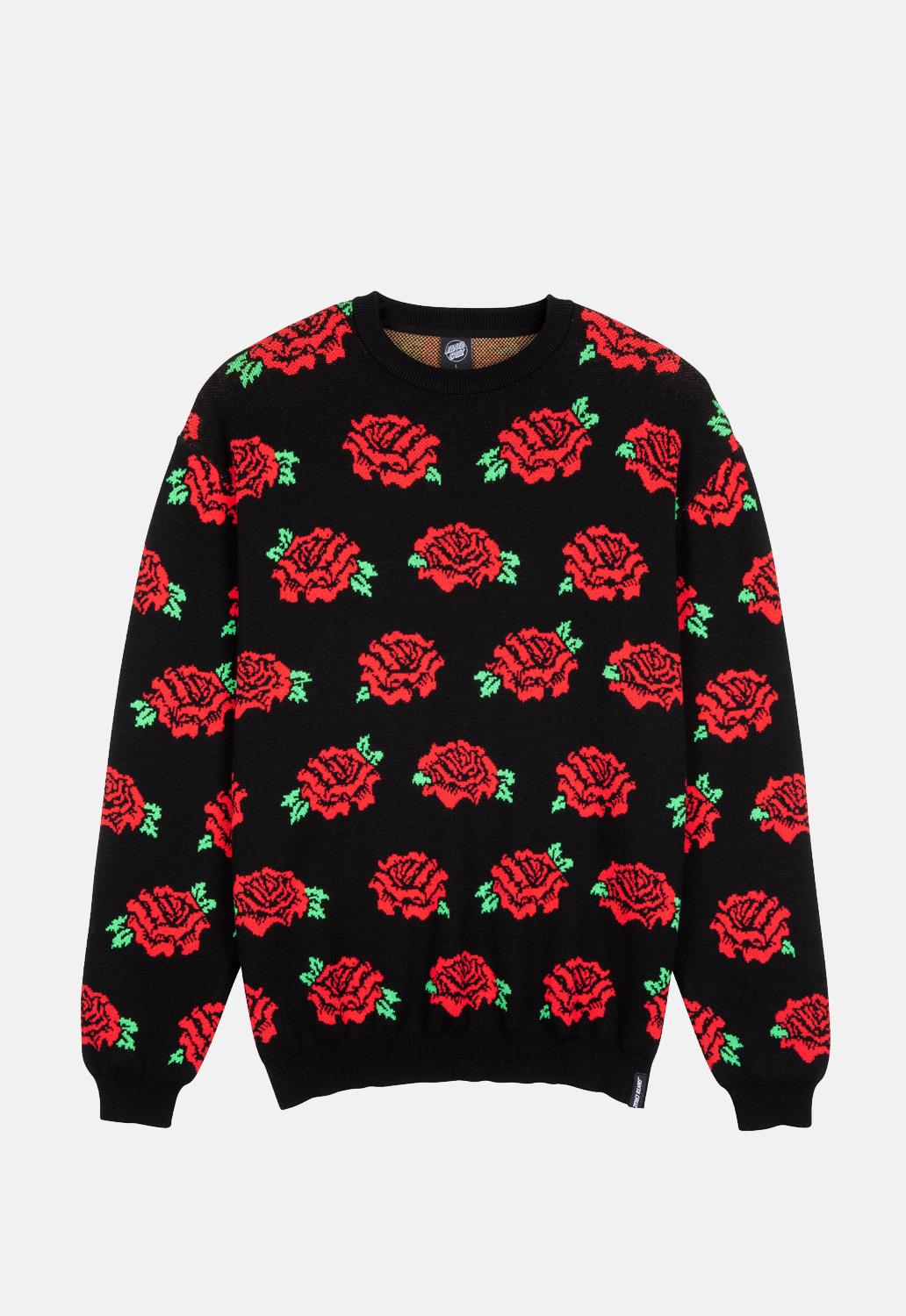 Dressen Roses Knit Crew