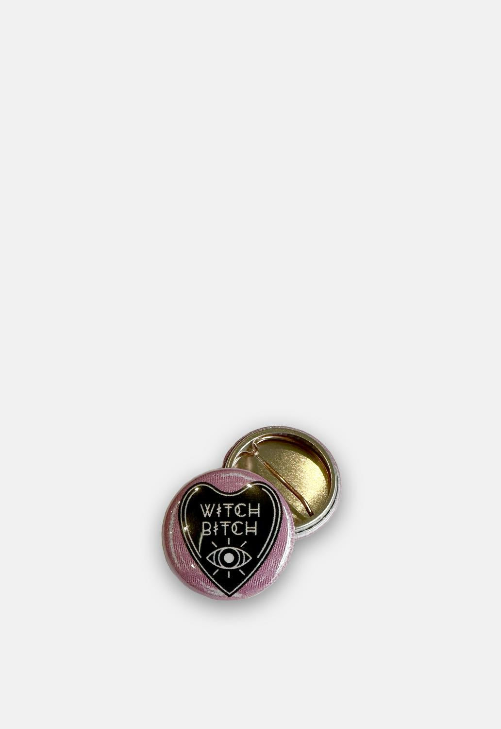 Witch Bitch Button Badge