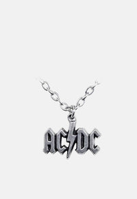 AC/DC Lightning Logo Pendant