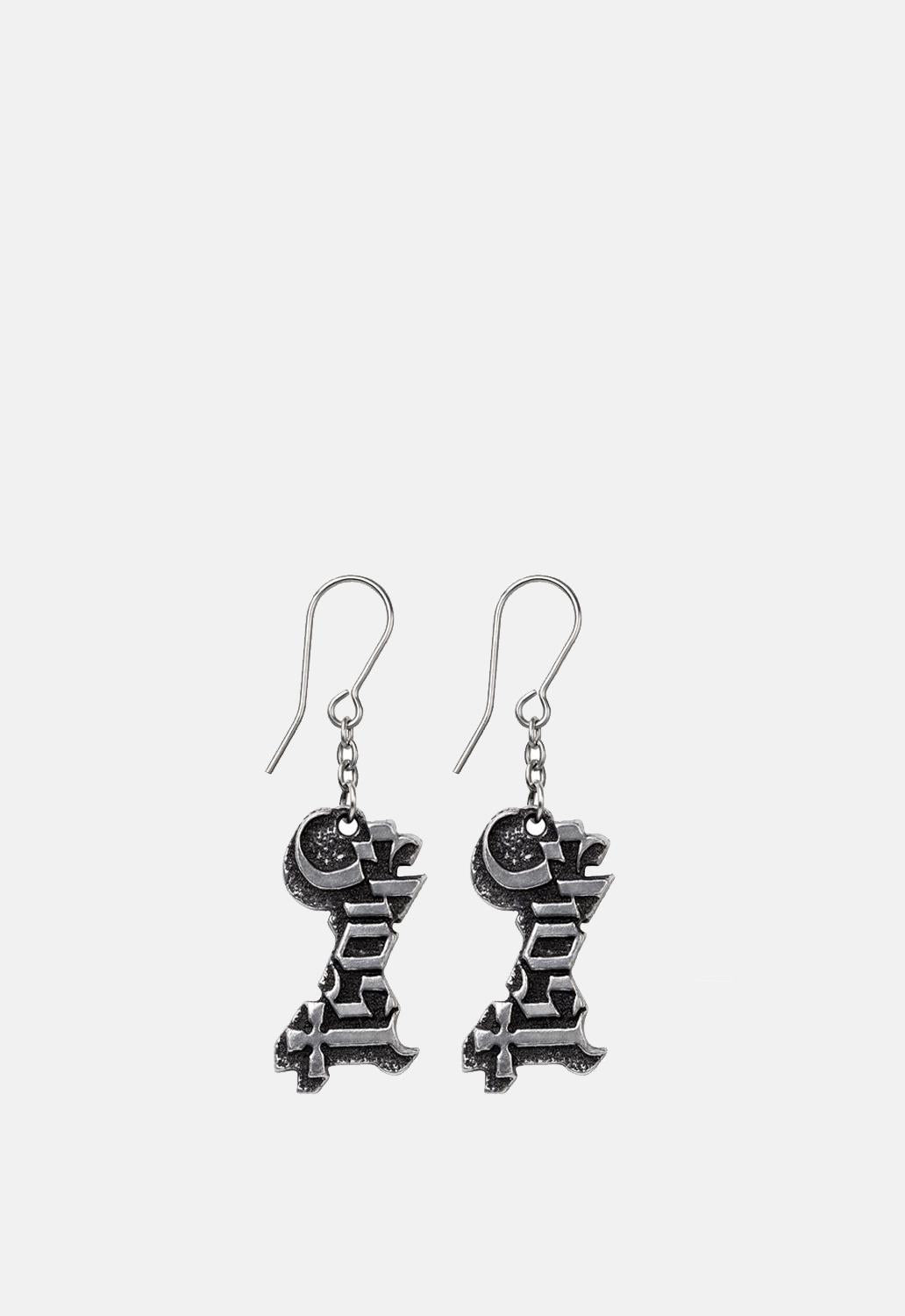 Ghost Logo Earrings