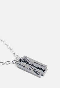 Judas Priest Razorblade Pendant