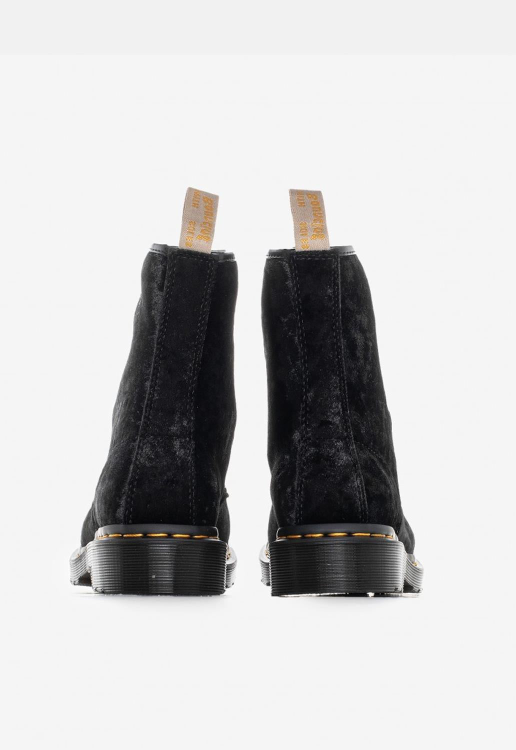 1460 Vegan Crushed Velvet Boots