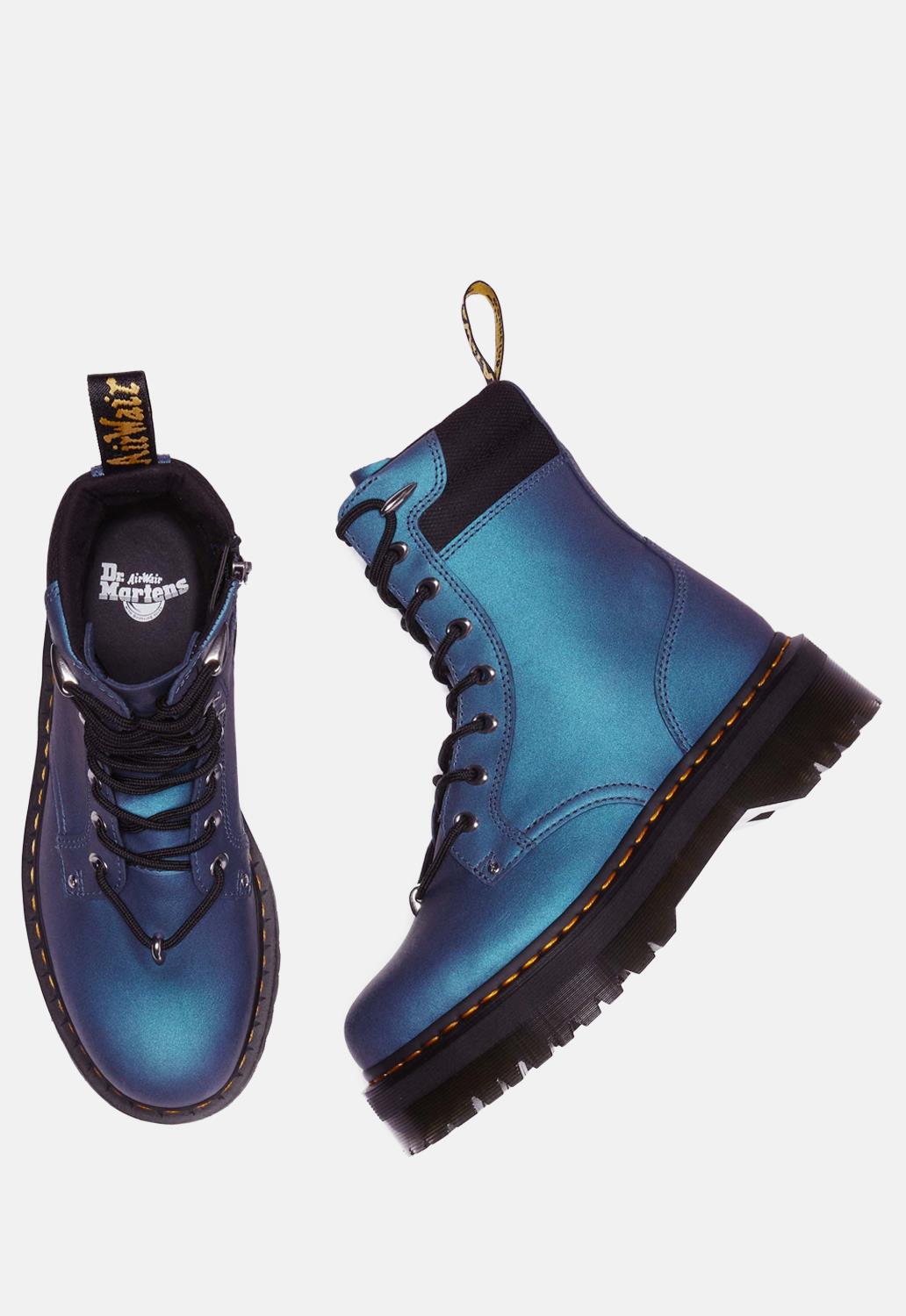 Jadon II Hardware Pull Up Leather Platform Boots â DMG SCY