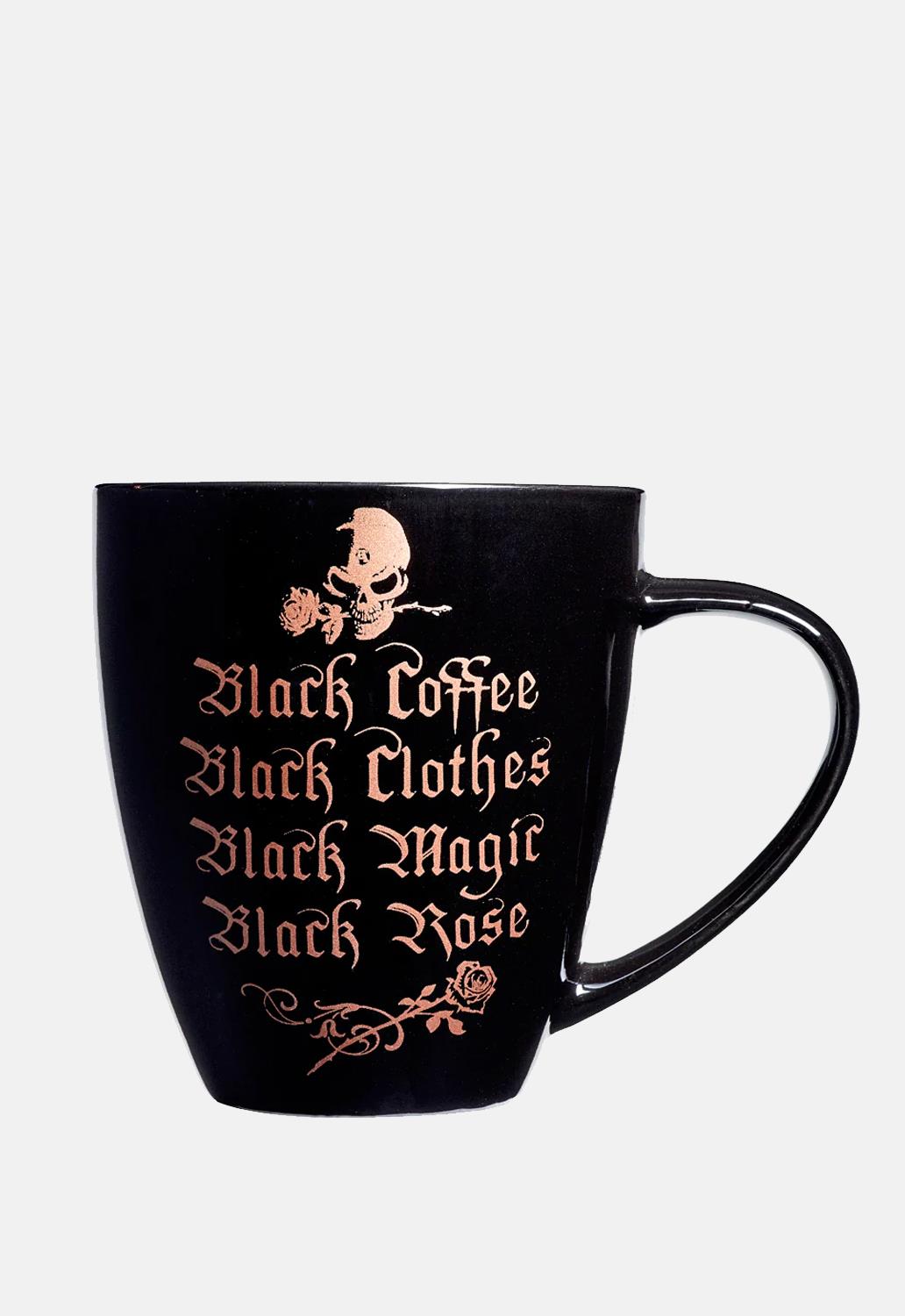 Black Coffee Mug