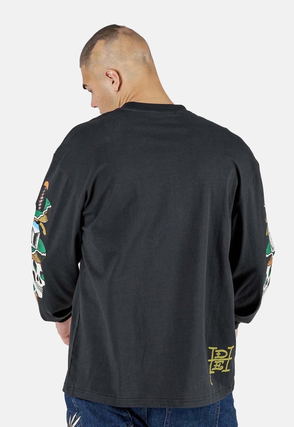 Skull Flame Long Sleeved Top