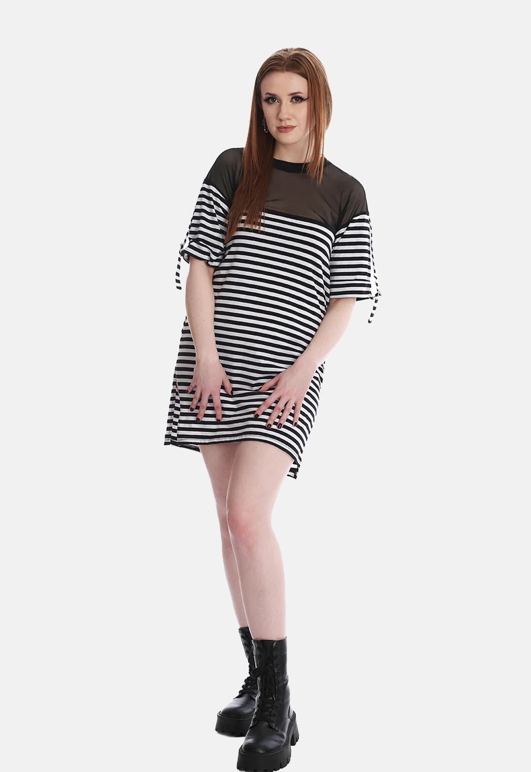 Belinda Striped T-Shirt Dress