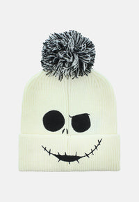 Jack Face Jumbo Pom Beanie