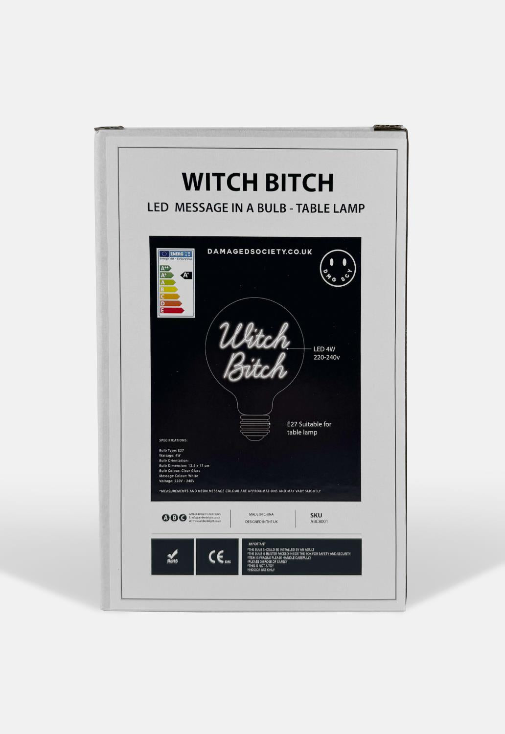 Witch Bitch Neon Bulb (Bulb Only)