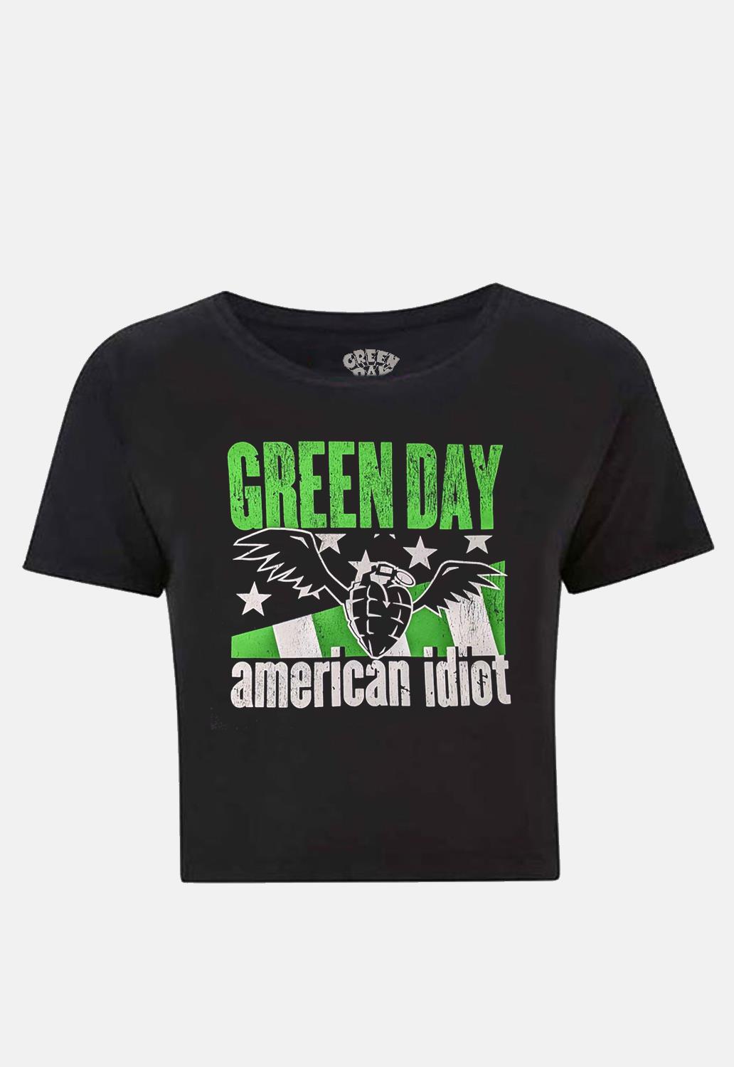 American Idiot Wings Crop Top