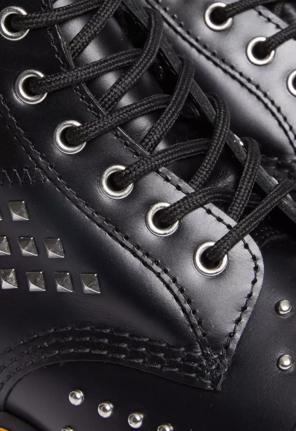 1460 Atlas Studded Zip Leather Boots