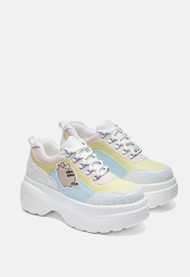 Pusheen Unicorn Glitter Trainers