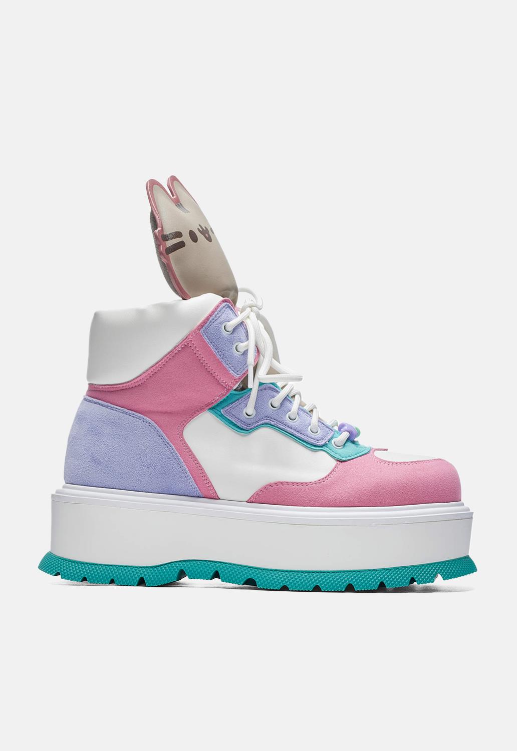 Pusheen Cuddles Pastel Platform Boots