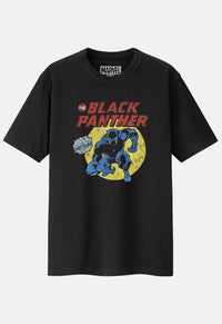 Black Panther Retro Comic T-Shirt