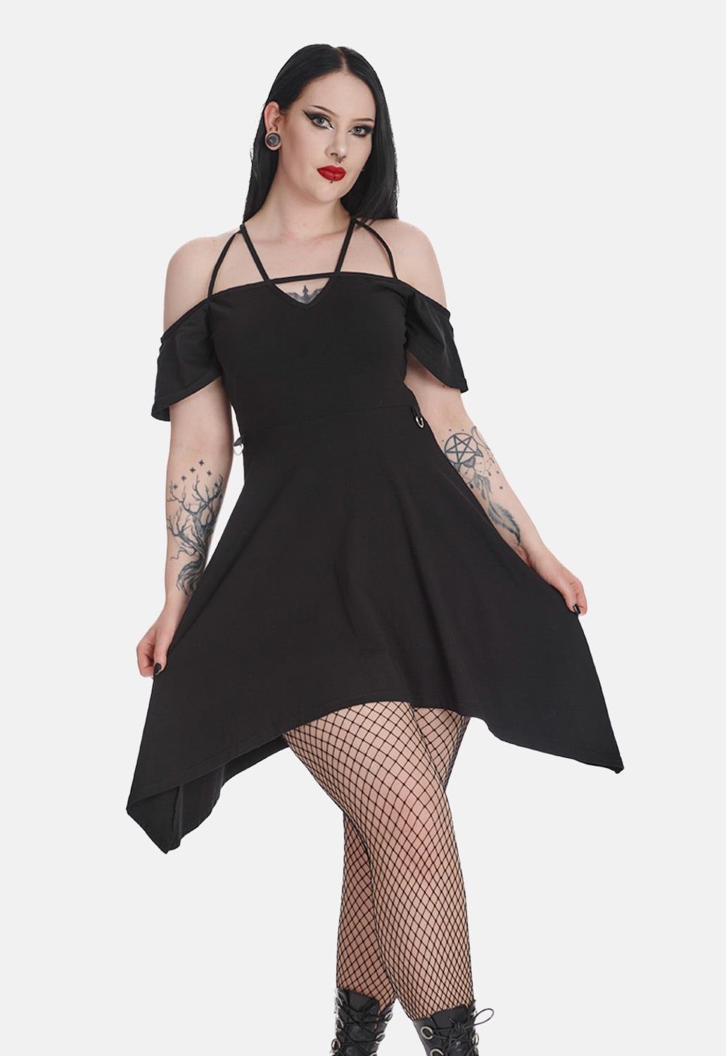 Witching Your Thoughts Off Shoulder Dress