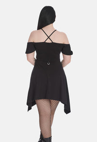 Witching Your Thoughts Off Shoulder Dress