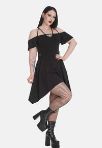 Witching Your Thoughts Off Shoulder Dress