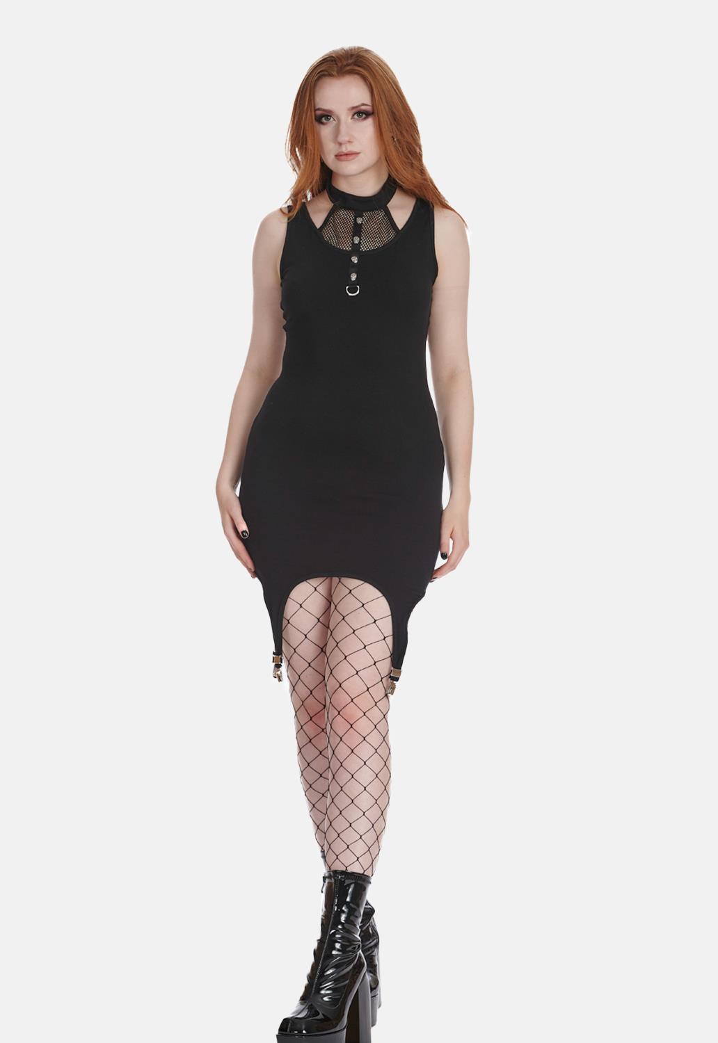 Gloom Symphony Mesh Dress