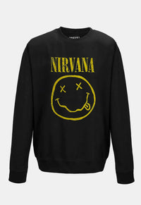 Yellow Happy Face Sweatshirt