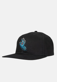 Melting Hand Snapback Cap