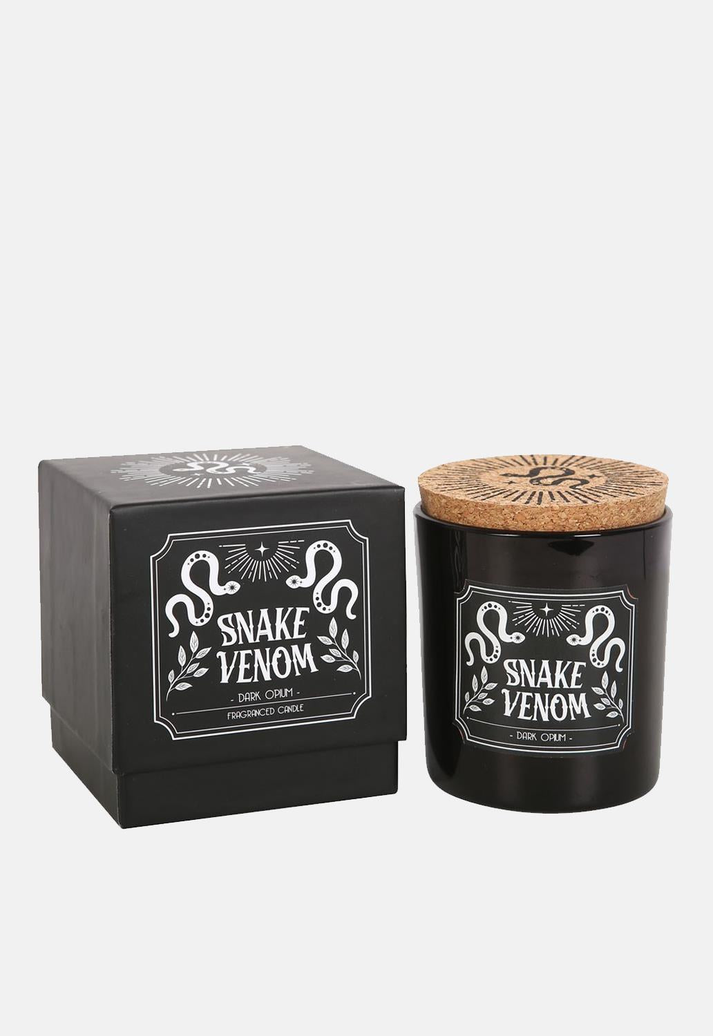 Snake Venom Dark Opium Candle