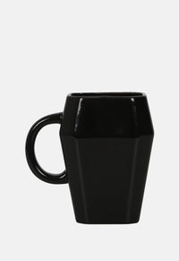 Death Before Decaf Coffin Mug