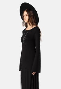 Echoed Darkness Tunic Top