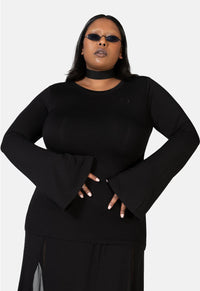 Echoed Darkness Tunic Top