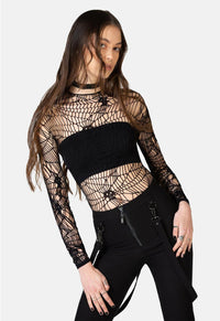 Webs Grasp Long Sleeved Top