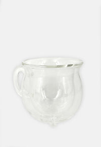 Cauldron Double Walled Glass Mug