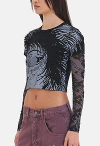 Pretty In Punk Long Sleeved Top