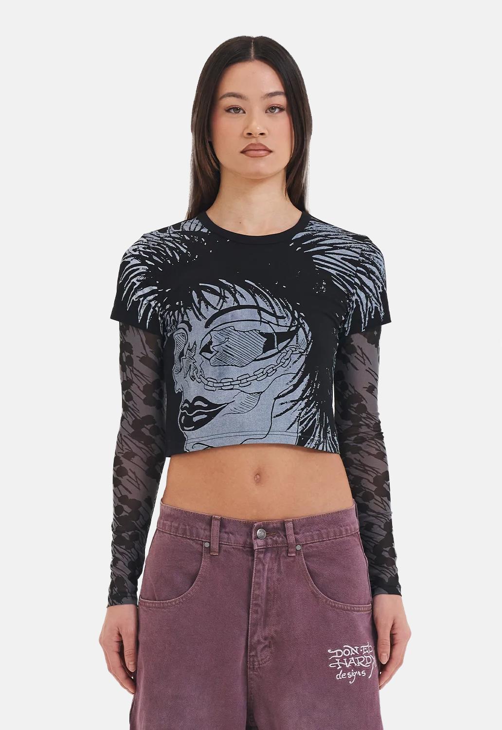 Pretty In Punk Long Sleeved Top