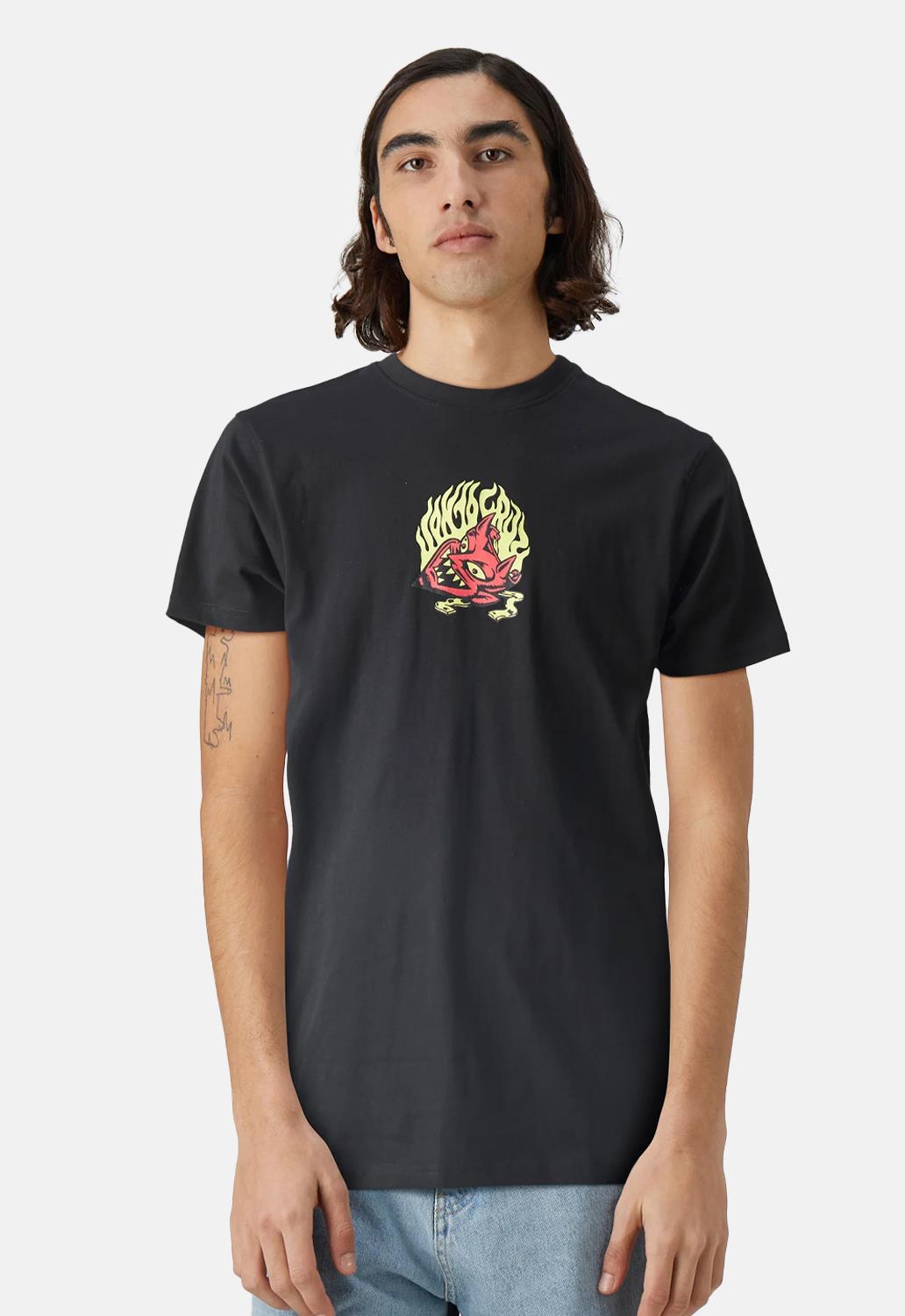 Delfino Devil Mask Front T-Shirt