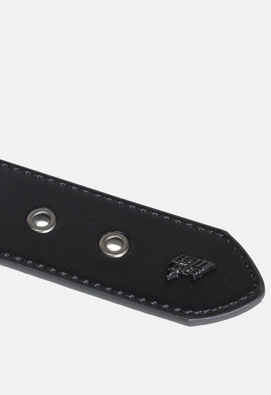 Triple S Studded Leather Belt